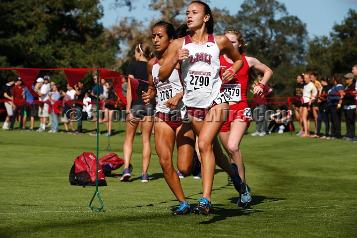 2014StanfordCollWomen-241.JPG - College race at the 2014 Stanford Cross Country Invitational, September 27, Stanford Golf Course, Stanford, California.